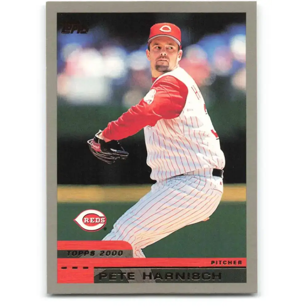 2000 Topps #54 Pete Harnisch EX Excellent Cincinnati Reds Baseball Card - Baseball Card Single