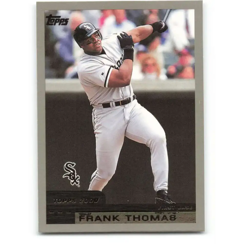 2000 Topps #55 Frank Thomas EX Excellent Chicago White Sox Baseball Card - Baseball Card Single