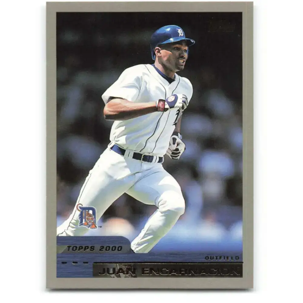 2000 Topps #58 Juan Encarnacion EX Excellent Detroit Tigers Baseball Card - Baseball Card Single