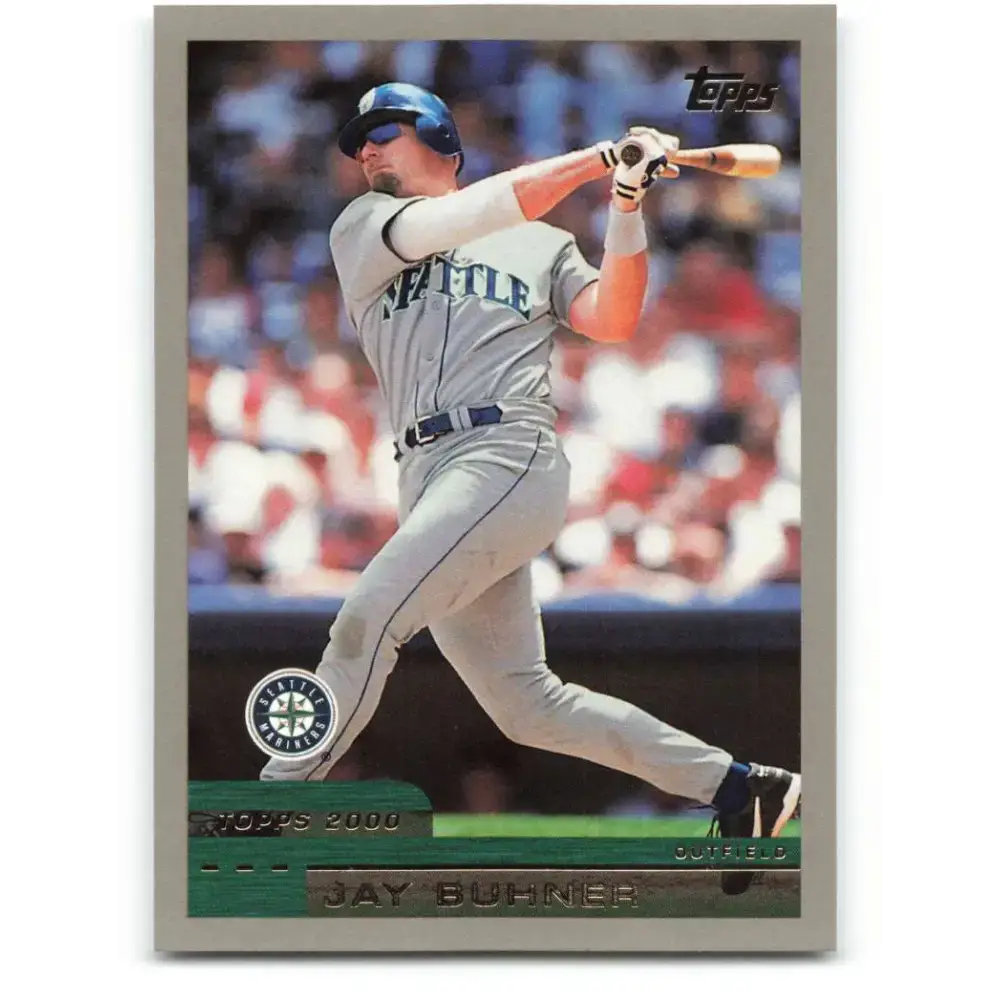2000 Topps #6 Jay Buhner EX Excellent Seattle Mariners Baseball Card - Baseball Card Single