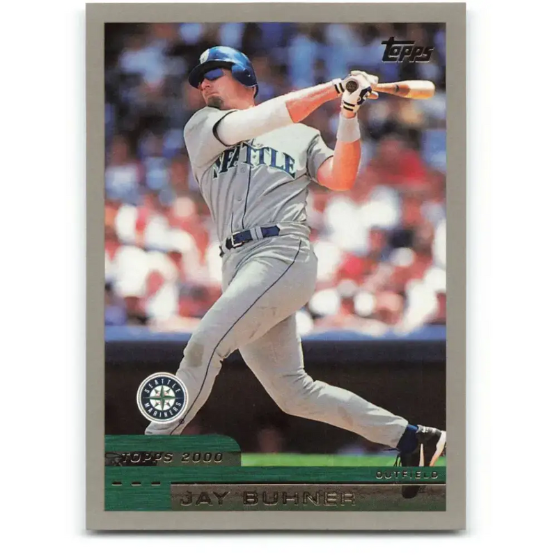 2000 Topps #6 Jay Buhner EX Excellent Seattle Mariners Baseball Card - Baseball Card Single