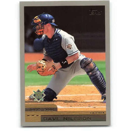 2000 Topps #69 Dave Nilsson EX Excellent Milwaukee Brewers Baseball Card