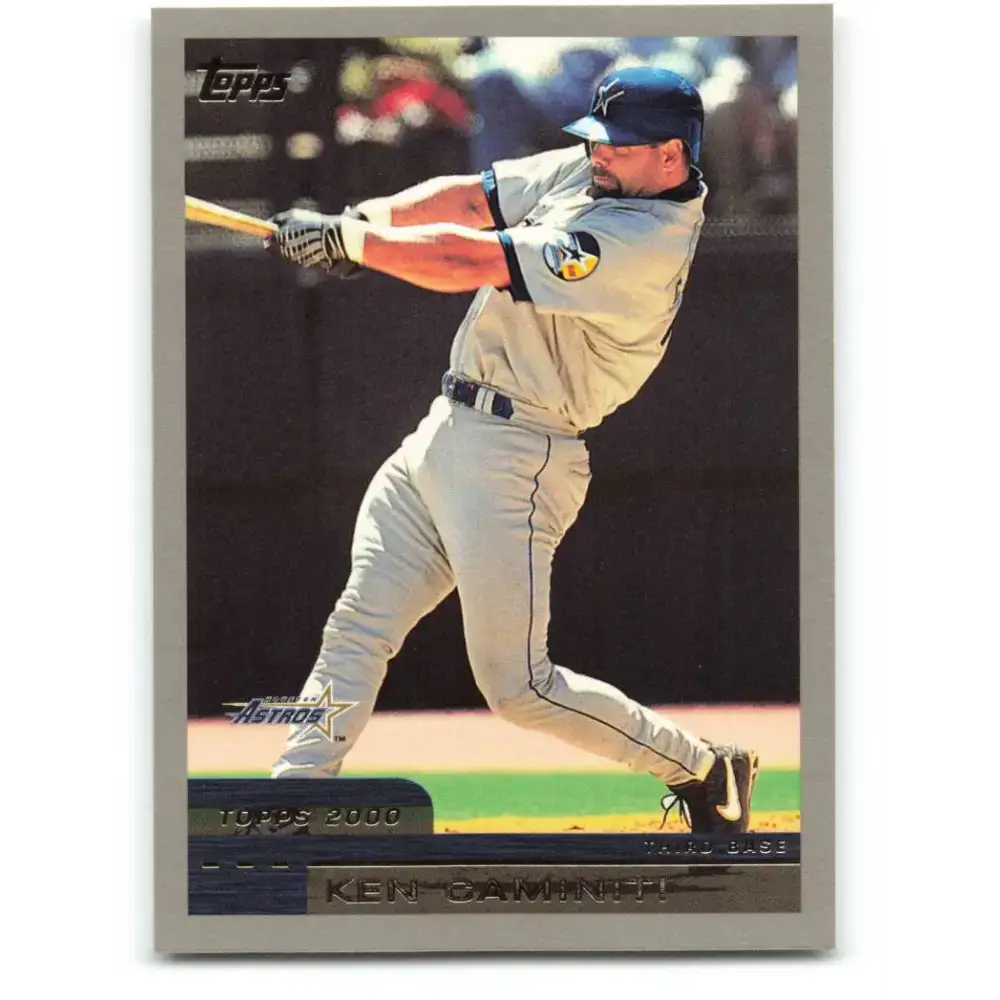 2000 Topps #70 Ken Caminiti EX Excellent Houston Astros Baseball Card - Baseball Card Single