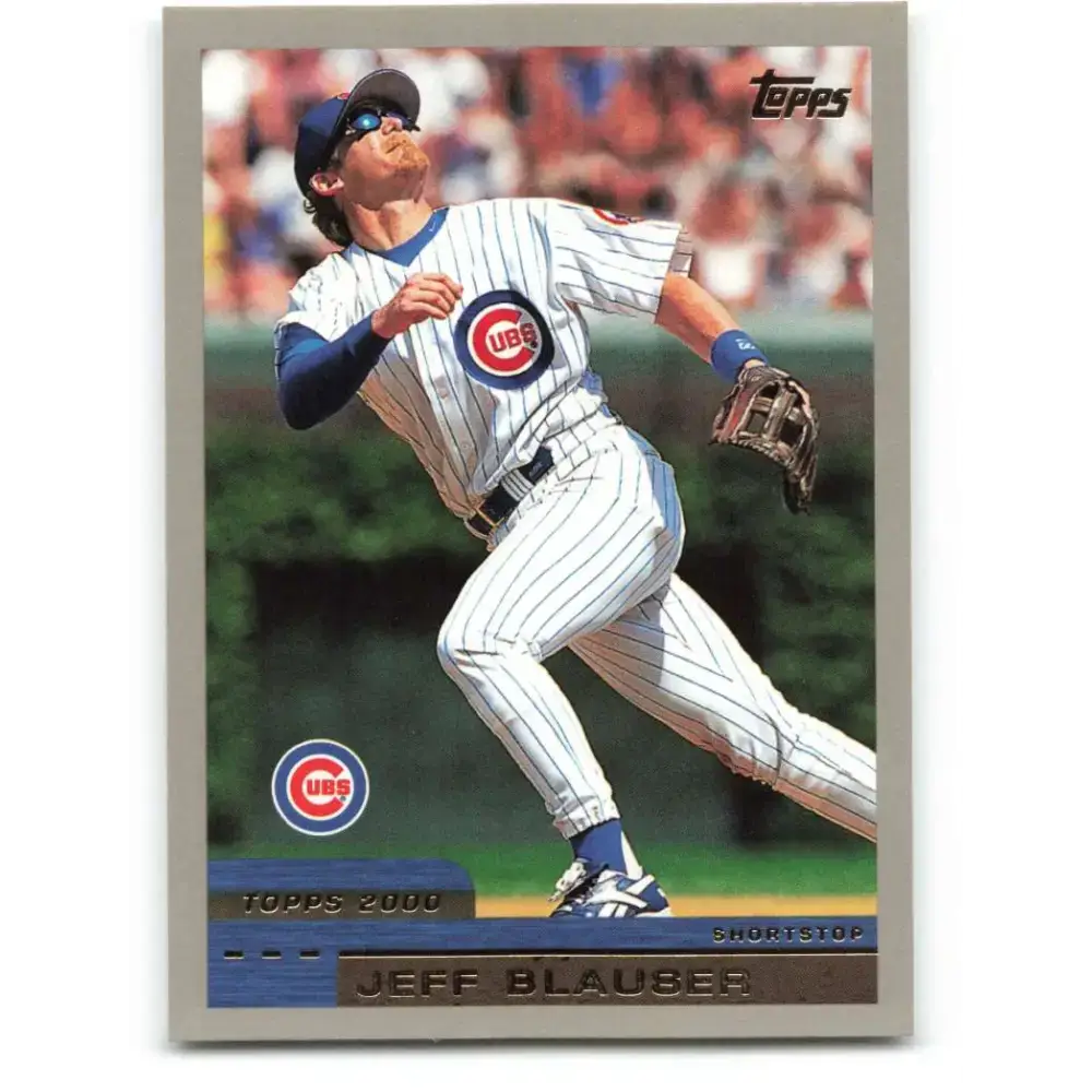 2000 Topps #73 Jeff Blauser EX Excellent Chicago Cubs Baseball Card - Baseball Card Single