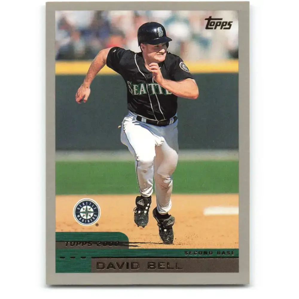 2000 Topps #78 David Bell EX Excellent Seattle Mariners Baseball Card - Baseball Card Single