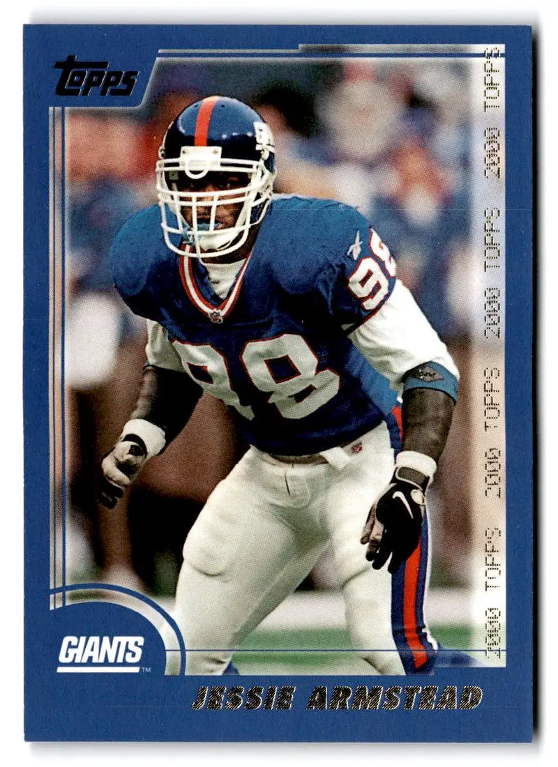 2000 Topps #8 Jessie Armstead - Football Card Single