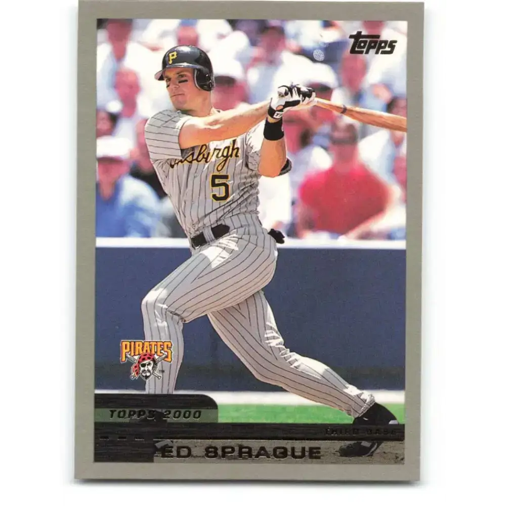2000 Topps #83 Ed Sprague EX Excellent Pittsburgh Pirates Baseball Card - Baseball Card Single