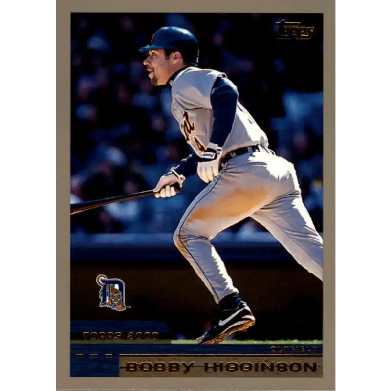 2000 Topps #87 Bobby Higginson EX Excellent Detroit Tigers Baseball Card - Baseball Card Single