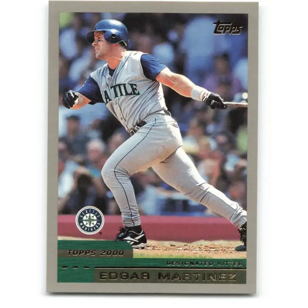 2000 Topps #89 Edgar Martinez EX Excellent Seattle Mariners Baseball Card - Baseball Card Single
