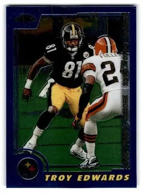 2000 Topps Chrome #2 Troy Edwards - Football Card Single