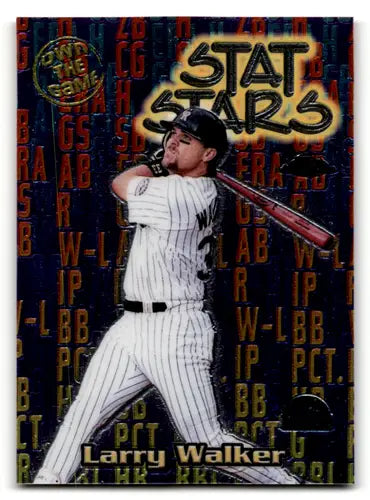 2000 Topps Chrome Own the Game OTG13 Larry Walker baseball card Rockies NM-MT