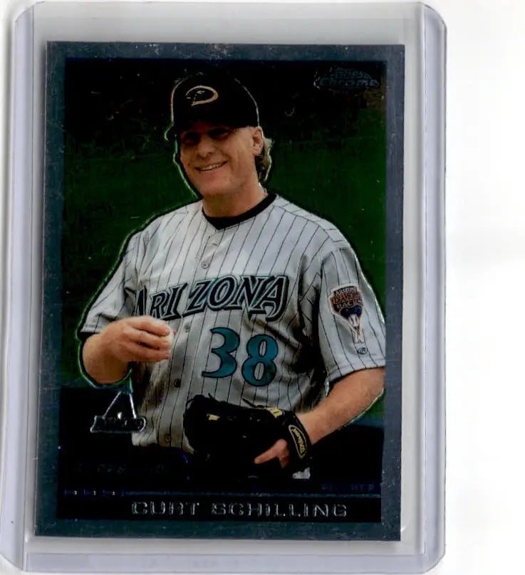 2000 Topps Chrome Traded & Rookies #T123 Curt Schilling - Baseball Card Single