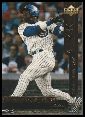 2000 Topps / Fleer / Upper Deck / Pacific Opening Day 2K #OD18 Sammy Sosa