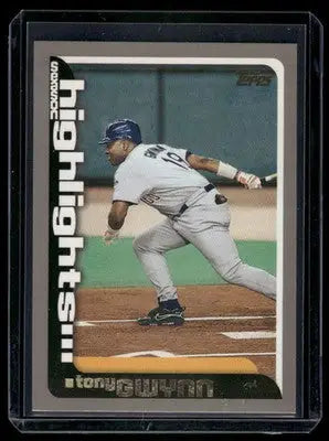 2000 Topps Highlights Tony Gwynn #459 Baseball - Baseball Card Single