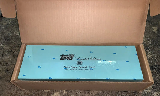 2000 Topps Tiffany Baseball Sealed Complete Set 619 Cards Limited Edition /4000 - Baseball Card Box