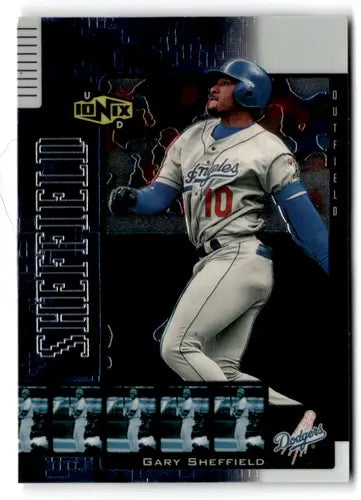 2000 UD Ionix #22 Gary Sheffield NM Near Mint Dodgers ID:77296 - Baseball Card Single