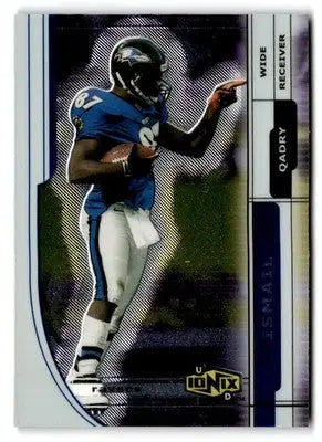 2000 UD Ionix #3 Qadry Ismail - Football Card Single