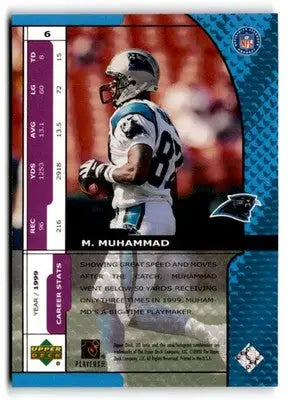 2000 UD Ionix #6 Muhsin Muhammad - Football Card Single