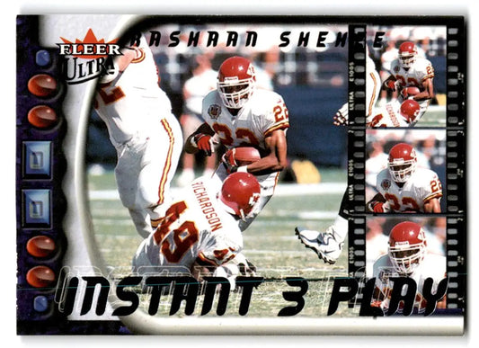 2000 Ultra #10 IP Rashaan Shehee Instant Three Play - Football Card Single