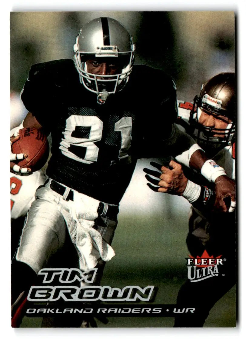 2000 Ultra #13 Tim Brown - Football Card Single