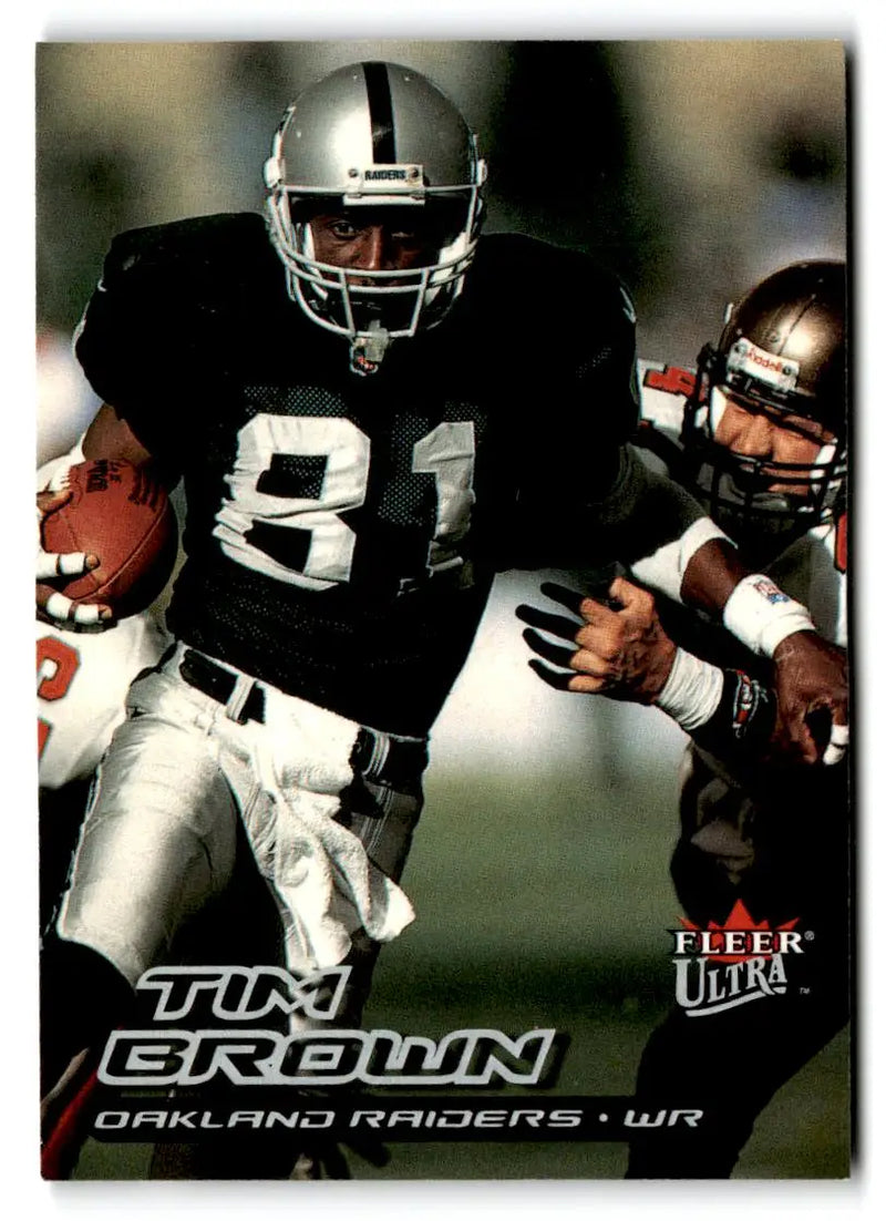 2000 Ultra #13 Tim Brown - Football Card Single