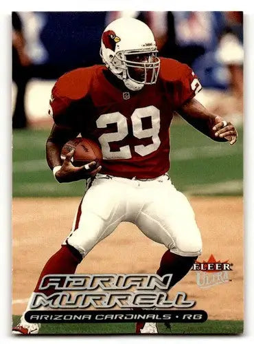 Original gloss Adrian Murrell Arizona football card from 2000 Ultra #205 Murrell Arizona Cardinals