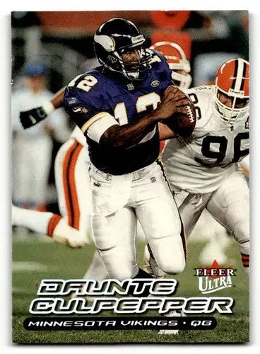 Original gloss Daunte Culpepper Minnesota Vikings football card 2000 Ultra #94