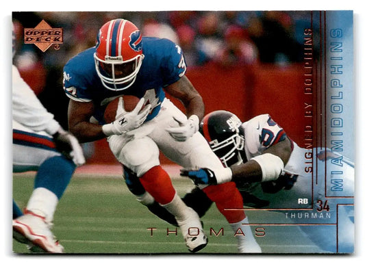 2000 Upper Deck #114 Thurman Thomas - Football Card Single