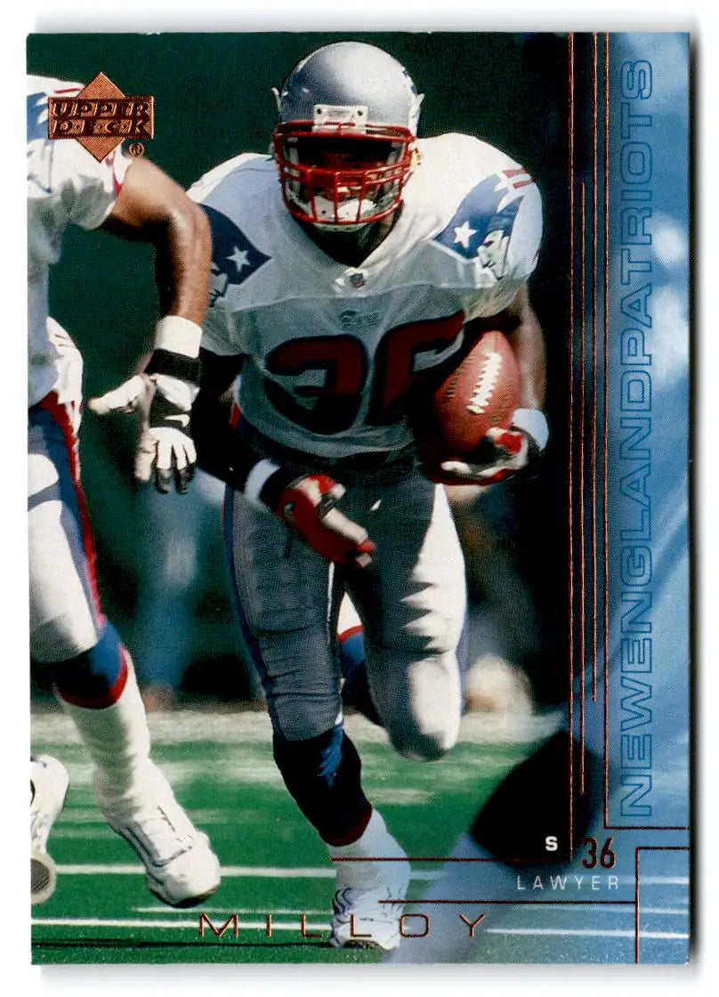 2000 Upper Deck #127 Lawyer Milloy - Football Card Single