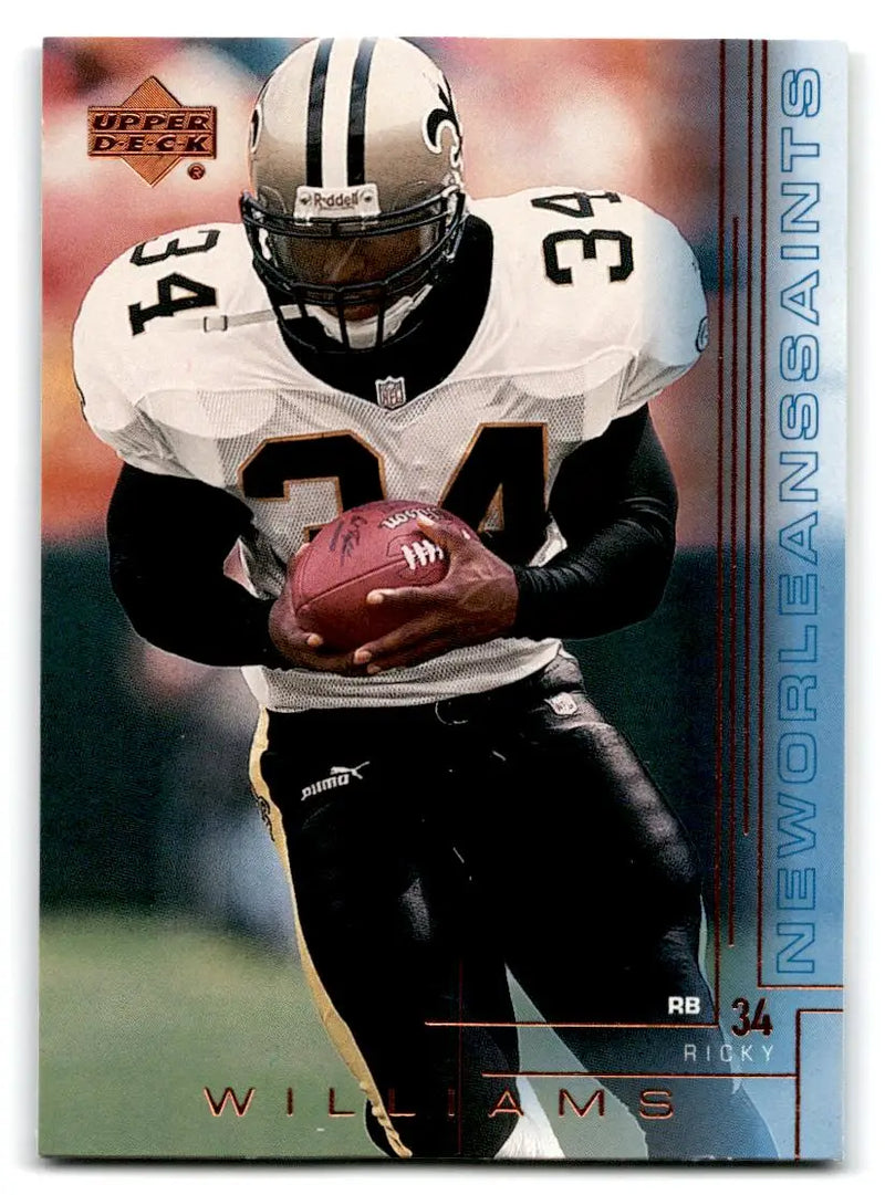 2000 Upper Deck #128 Ricky Williams - Football Card Single