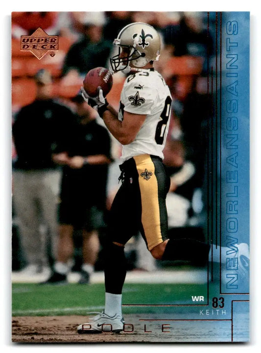 2000 Upper Deck #129 Keith Poole - Football Card Single
