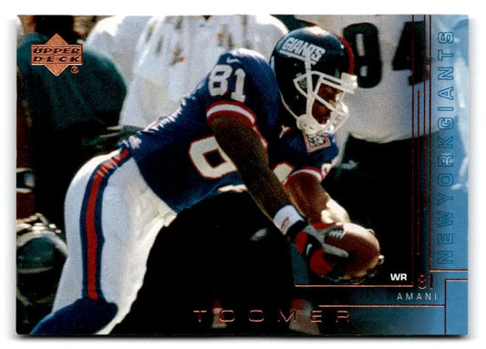 2000 Upper Deck #135 Amani Toomer - Football Card Single
