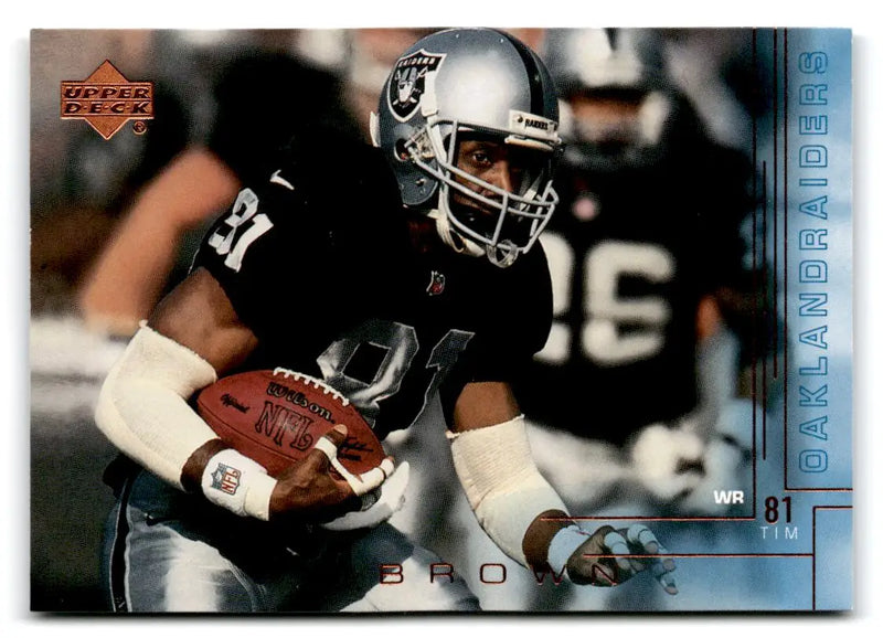 2000 Upper Deck #146 Tim Brown - Football Card Single