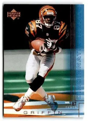 2000 Upper Deck #49 Damon Griffin - Football Card Single