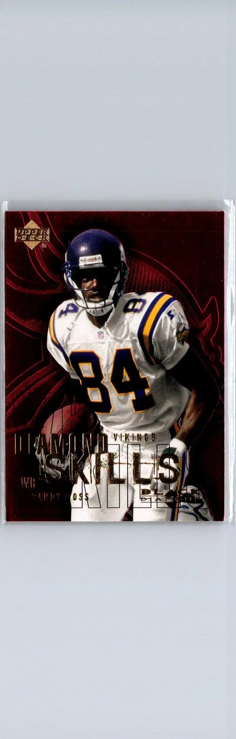 2000 Upper Deck Black Diamond #DS6 Randy Moss Diamond Skills - Football Card Single