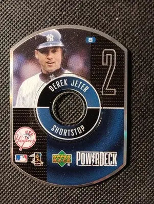 2000 Upper Deck - Derek Jeter Power Deck Insert #8. NY Yankees. EX - NRMT