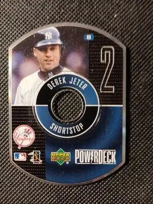 2000 Upper Deck - Derek Jeter Power Deck Insert #8. NY Yankees. EX - NRMT
