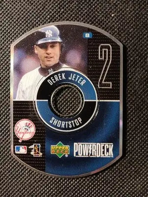 2000 Upper Deck - Derek Jeter Power Deck Insert #8. NY Yankees. EX - NRMT