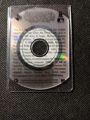 2000 Upper Deck - Derek Jeter Power Deck Insert #8. NY Yankees. EX - NRMT