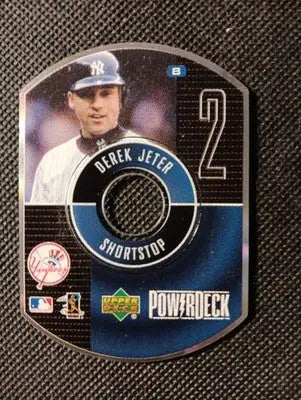2000 Upper Deck - Derek Jeter Power Deck Insert #8. NY Yankees. EX - NRMT