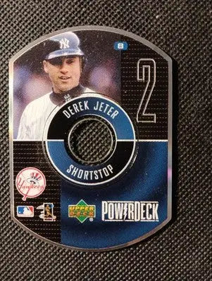 2000 Upper Deck - Derek Jeter Power Deck Insert #8. NY Yankees. EX - NRMT