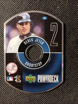 2000 Upper Deck - Derek Jeter Power Deck Insert #8. NY Yankees. EX - NRMT
