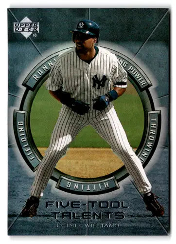 2000 Upper Deck Five-Tool Talents #FT7 Bernie Williams NM-MT Yankees ID:73524 - Baseball Card Single