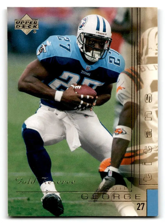 2000 Upper Deck Gold Reserve #164 Eddie George - Football Card Single