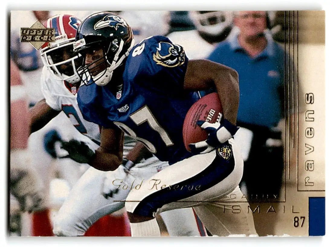 2000 Upper Deck Gold Reserve #9 Qadry Ismail - Football Card Single