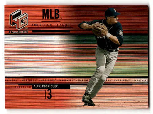 2000 Upper Deck HoloGrFX #44 Alex Rodriguez NM Near Mint Mariners ID:59043 - Baseball Card Single