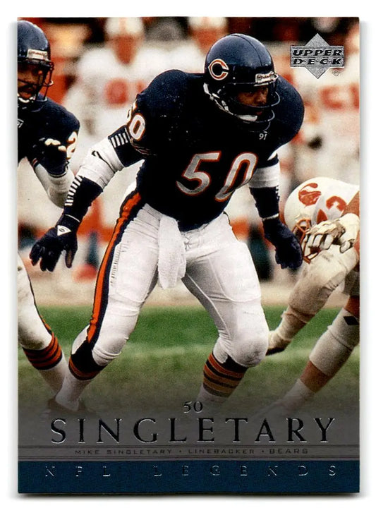 2000 Upper Deck Legends #6 Mike Singletary - Football Card Single