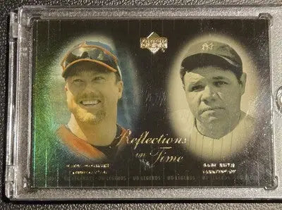 2000 Upper Deck Legends #R10 Mark McGwire / Babe Ruth Reflections in Time - Baseball Card Single
