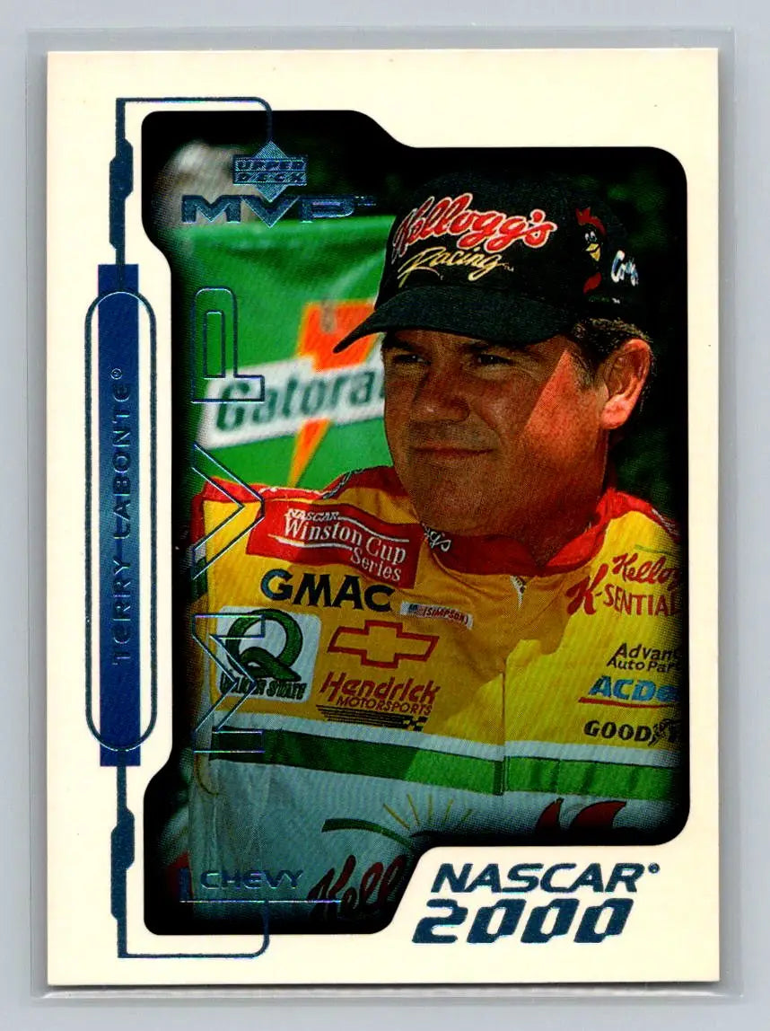 2000 Upper Deck MVP #95 Terry Labonte Hendrick Motorsports - Racing Card Single