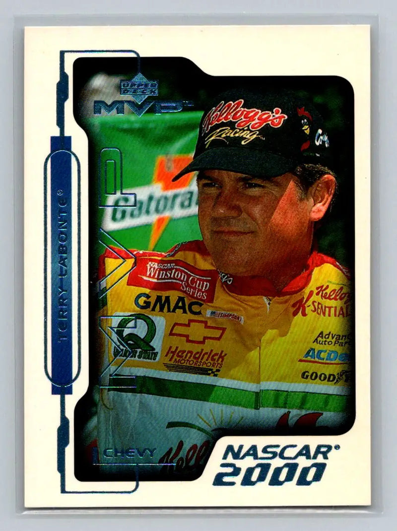 2000 Upper Deck MVP #95 Terry Labonte Hendrick Motorsports - Racing Card Single